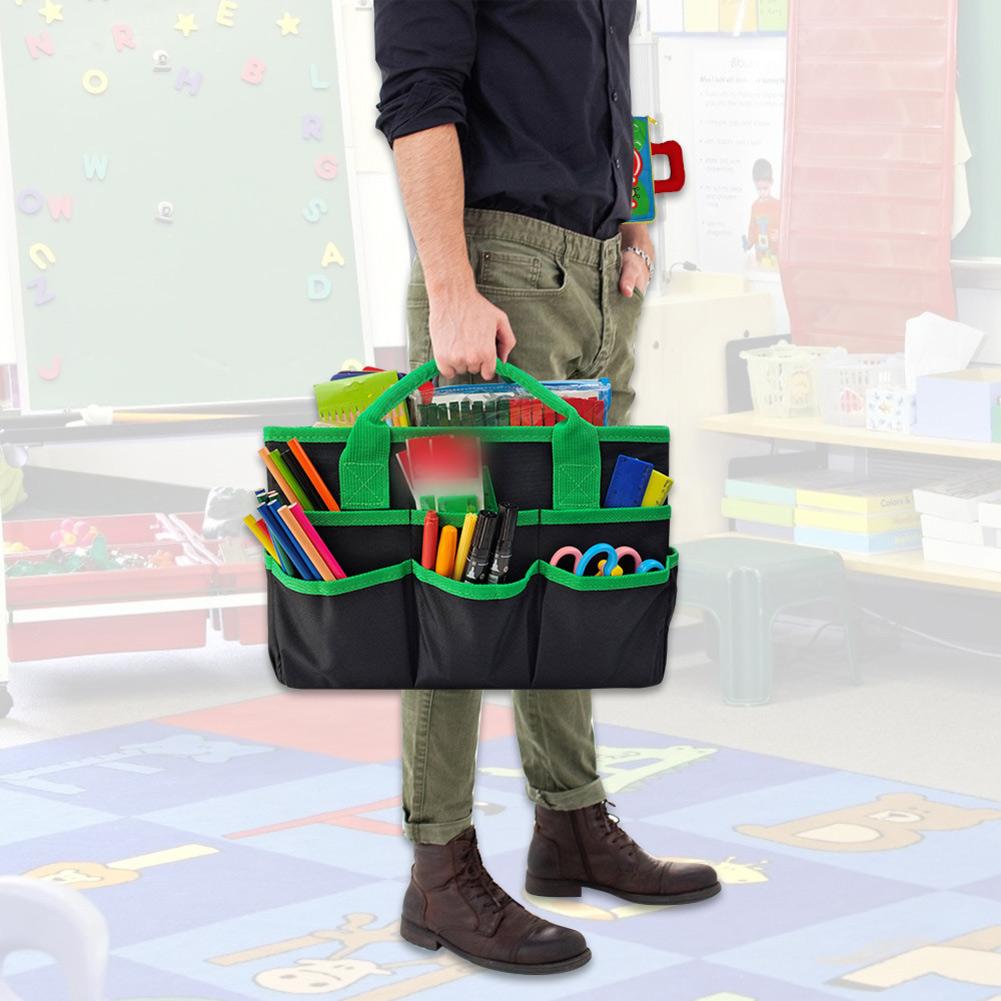 Garden Tool Bag, Teacher's Tote Bag, Classroom Storage Bag Household Supplies Tools Packaging Tool Bag