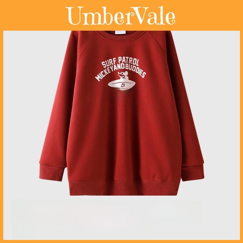 New Fall Winter Fleece Sweatshirt For Women With Printed Graphics And Hoodie