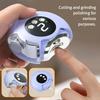 Two-In-One Electric Nail Clippers and File,Three-Speed Adjustable, Built-In Head,Nail Care Device |USB Rechargeable Manicure Tool