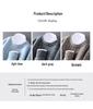 Men's Thickened Pure Wool Color Block Sweater – Round Neck Business Casual Knitwear.