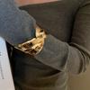 Trendiger grenzüberschreitender europäisch-amerikanischer offener Armreif: Nischen-Design-Armband mit Persönlichkeit und Stil