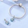 925 Silver Charms Beads Rotating Eye Dolphin Gecko Dangle Fit Bracelet DIY Women Jewelry Gift