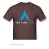 A proposito, uso Arch Anime Clothes Design Linux Programma Sistema Operativo Design Originale Cotone Maglietta Unisex