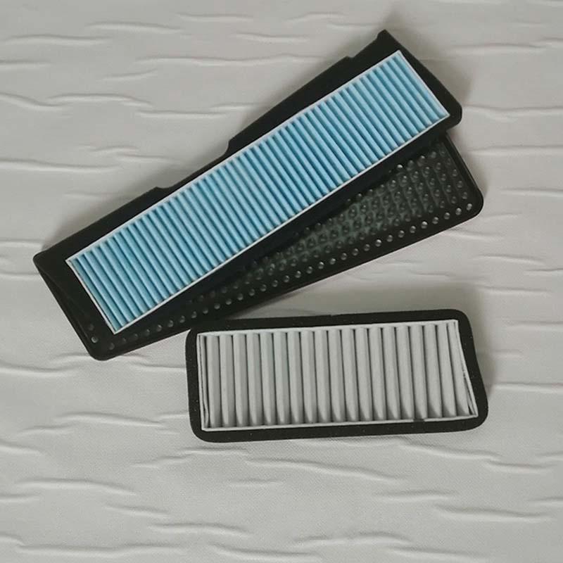 Car Intake Air Filter Cover For Tesla Model 3 2021 2022 Melt Blown Fabric Inlet Cover Flow Vent Trim Dust Prevention