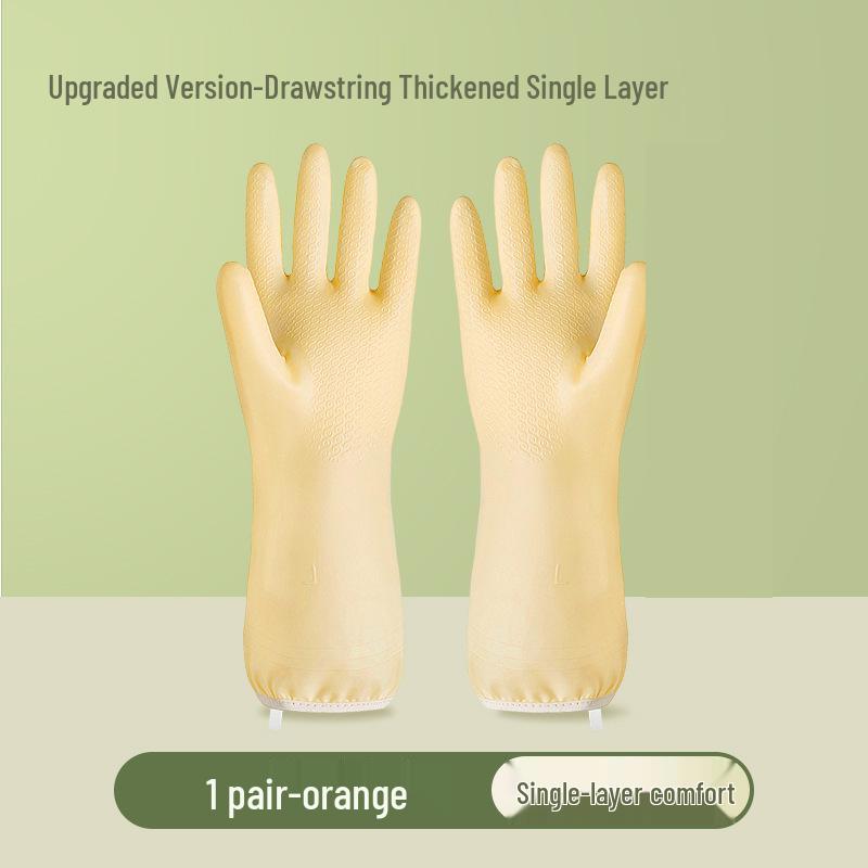 

Durable Thickened Latex Household Gloves for Dishwashing and Cleaning
