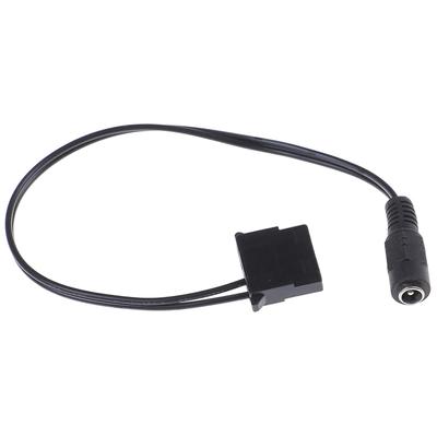 Kabel zasilający DC 5.5X2.1mm żeński na 4-pin Molex żeński do zasilacza DC