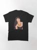 Selena Gomez Lineless Illustration Klassisk T-shirt