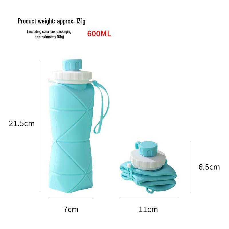 Eco-Friendly 600ml Plastic Spray Bottle with Lid Sports Travel Gift Durable Leak-Proof Water Bottle