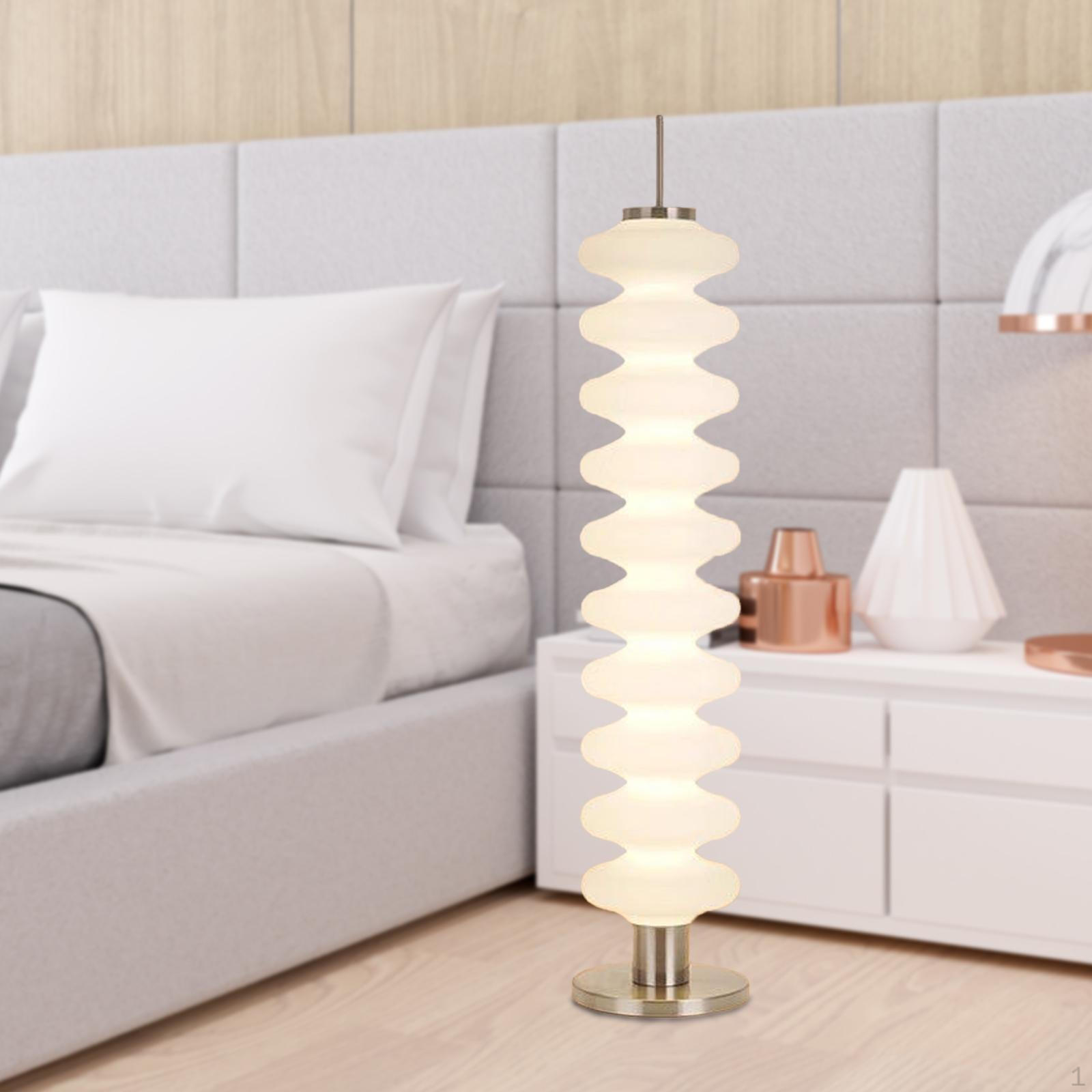 

Floor Lamp Acrylic White Decorative Shade 10x22.6inch Accessories Replacement Light Cover for