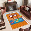 Numberblocks Customizable Name Floor Mat Design for Decorate room Kitchen Balcony Study room Antislip Carpet Office home decor