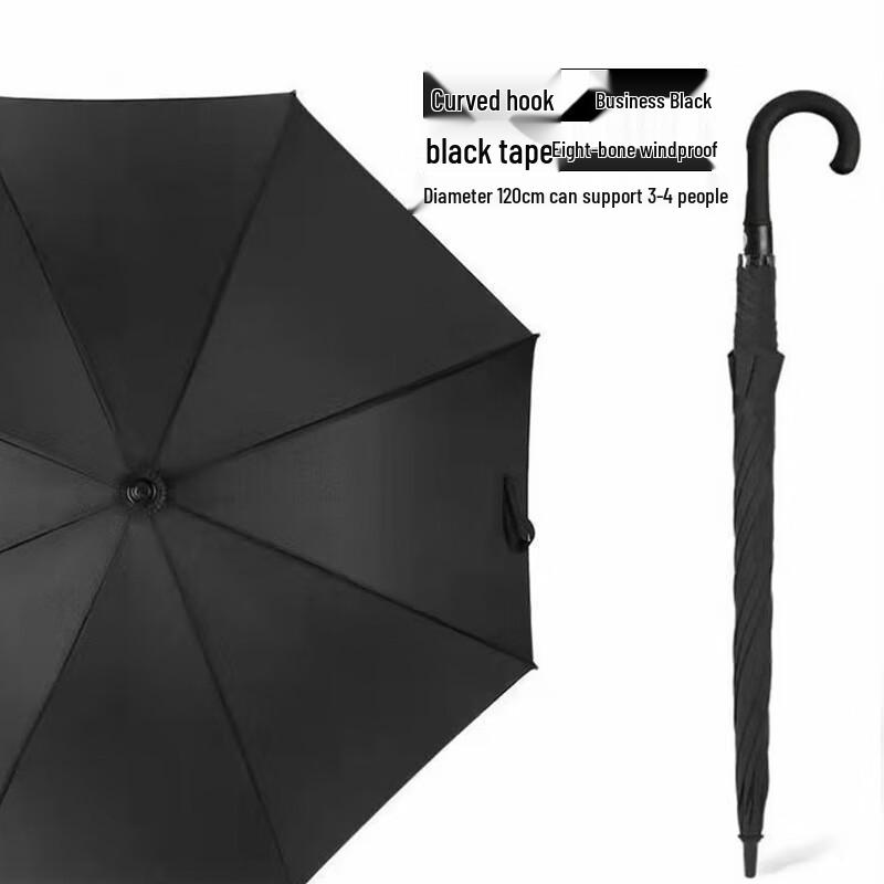 OIMG Double Blackout Windproof Sun/Rain Umbrella