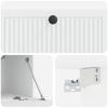 Wall Mounted TV Cabinet White 78.5 x 41 x 30 cm Particleboard