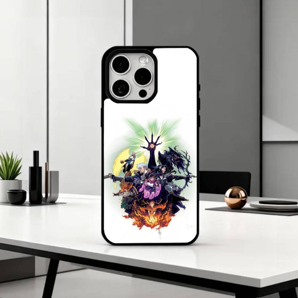 

Epic Fantasy T-The Mighty Nein Phone Case For iPhone17,16,15,14,13,12,11 Plus,Pro Max Magnetic For Magsafe Wireless Charging iPhone17Pro