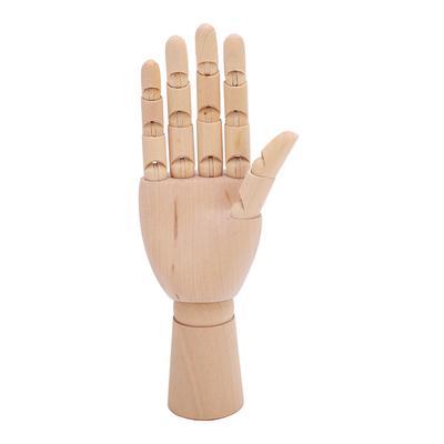 Wood Mannequin Hand Flexible Joints Fingers Drawing Mannequin Hand for Home Decorations Sketching Gift Photography
