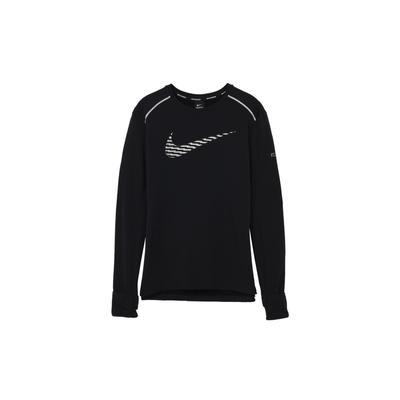 Therma Element Crew Neck Pullover Running Fitness Top Men Tops Black DC6972-010