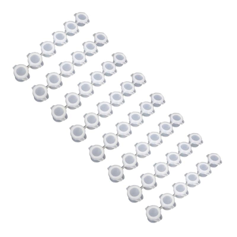 

8Pcs Empty Paint Strips with Leakproof Lid Small Paint Cup Small Paint Storage Containers for Student School Art Project 1