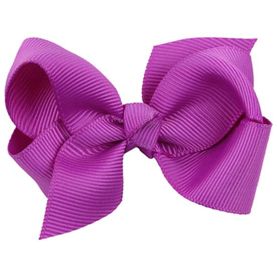 8cm Large Ribbon Bowknot Girl Kid Hair Clip Duckbill Clip Hair Accessory Gift