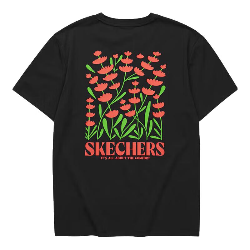 Skechers Unisex Comfortable T-Shirt L224U060 XL