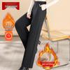 Women's Autumn/Winter Wool Blend Straight-Leg Trousers