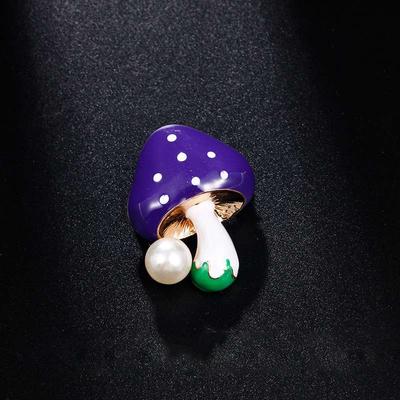 Cartoon Niedlich Abzeichen Anstecknadel Schmuck Geschenk Pilz Emaille Pins Pflanze Broschen Brosche Custom Lustig
