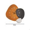 Hugging Pear Ceramic Book Stand And Modern Wall Clock Decorative Ornament Fine Workmanship Bookshelf