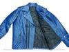 New Men Jacket Royal Blue Stylish Genuine Lambskin Leather Handmade Lambskin Soft Real