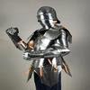 German Gothic Armor Suit Medieval Knight Half Body Armor Suit 15Th Century Larp Cosplay Armor Best Gift For Him