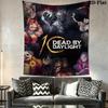 Dead by Daylight Wall Hanging Printed Fabric Blanket Decorative Tapestries for Bedroom Living Room Home Decor