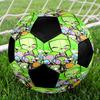 Invader Zim Theme Size 5 Soccer Ball, Suitable for Both Indoor and Outdoor Matches, a Gift Suitable for Everyone.
