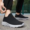 Outdoor Anti Slip Walking Men Shoes Summer Casual Sports Shoes Fashionable and Breathable Tennis Shoes Wide Foot Socks  Sneakers