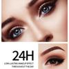 YANQINA Leopard 2 -in -1 Set 1 Set of Mascara Thick Curling Speed Dry Waterproof Eyeliner Pen Makeup