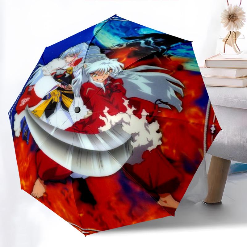 Fantasy Anime Artistry Folding umbrella Suitable for all seasons Suitable for all seasons Gift printing travel