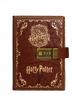 Harry Potter Hufflepuff Notebook A5 Leather Cover Combination Lock 224 Pages