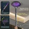 Foldable Rechargeable Electric Mosquito Swatter with UV Light for Home