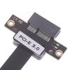 Pcie 3.0 X1 Riser Cable 90° Right Angle Extension Cable High-Speed Pci Express 1X Riser Card Ribbon Extender
