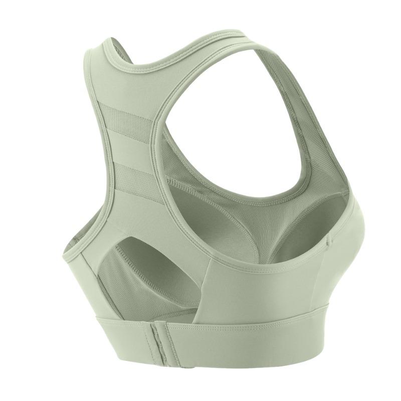 Women Wireless Vest Style High Support Breathable Sports Bra For Fitness Yoga