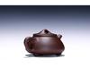 Authentic Yixing Purple Clay Shi Piao Teapot with Engraved Inscription