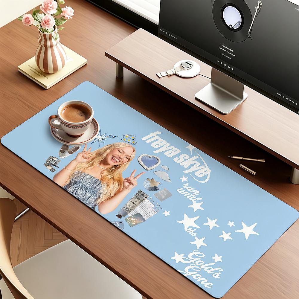English singer Freya S-Skye Mouse Pad For Office Gaming And Keyboards Non-Slip Large Waterproof