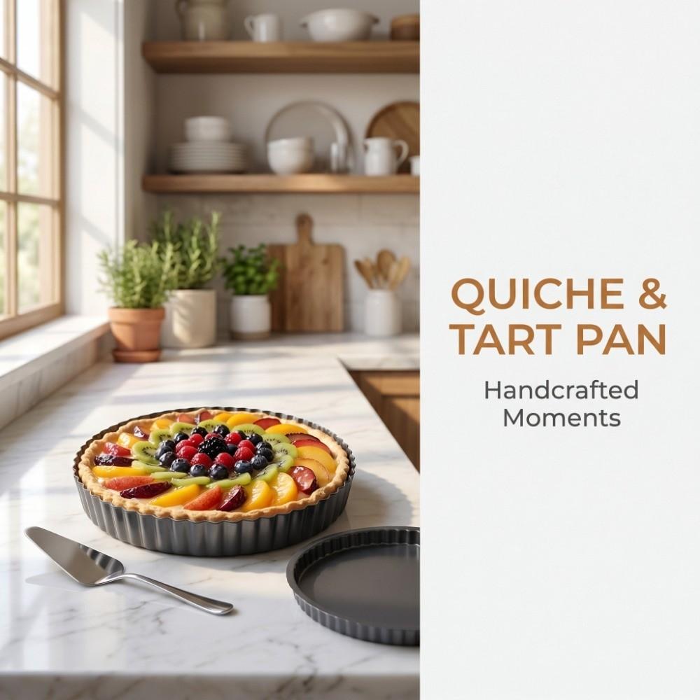 Removable Bottom Carbon Steel Bakeware Carbon Steel Nonstick Bakeware  Bakery Catering