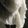 90x16cm Creative Coarse Tassel Wave Woolen Fabric Handmade DIY Decoration Exaggerated Clothing Coat Jacket Designer Fabric