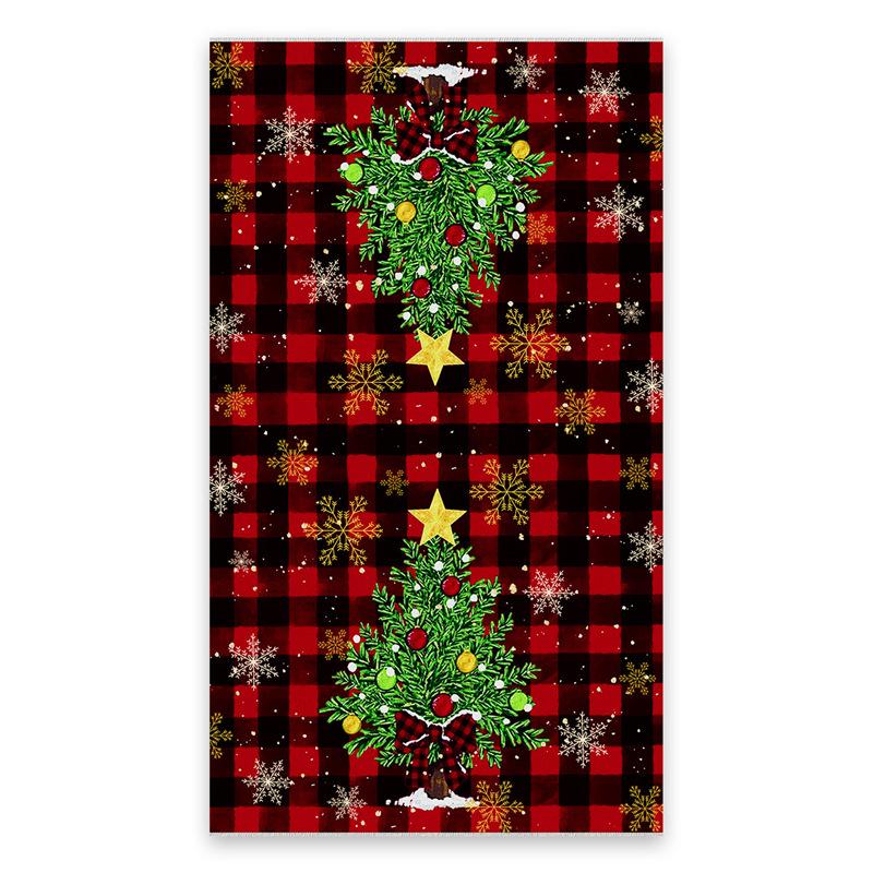 JIT Dropshipping Thanksgiving & Halloween Microfiber Kitchen Towels - Holiday Decorative Dish Towels