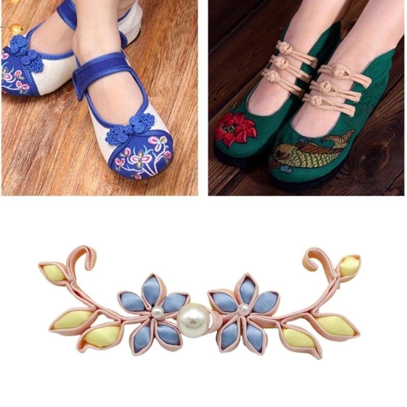 Handmade Chinese Knot Fasteners Traditional Chinese Flower Closure for Dresses and Cardigans Garment Craft Supply