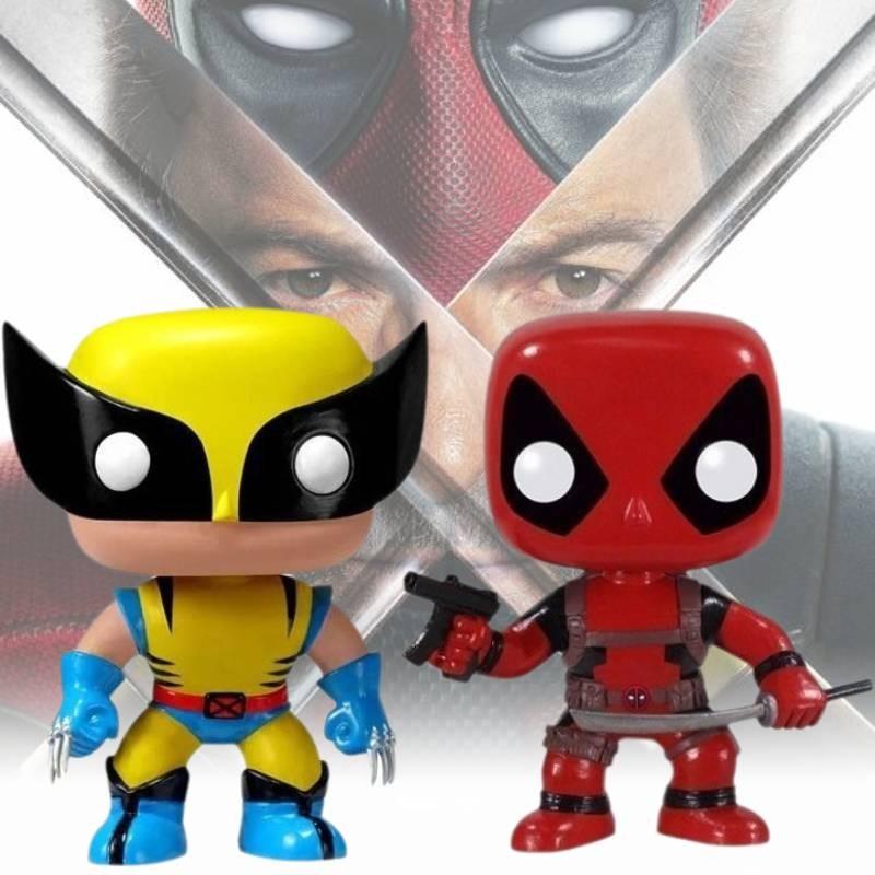 Deadpool Wolverine Pvc Figure Model Toy Doll Collectibles Souvenir Fans