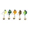 5pcs Vibration Bait Fishing Lures Kit with Box Fishing Lures Hooks  Fishing Tool