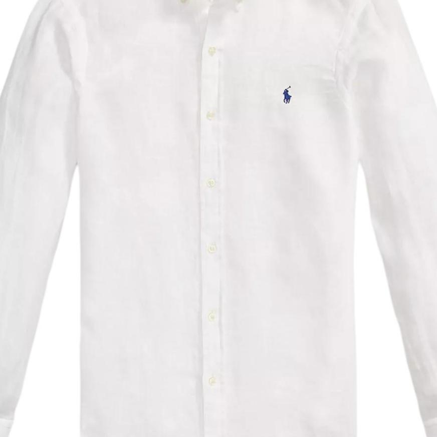 Polo Ralph Lauren Button Cuff Long Sleeve Shirt Men shirts 710968915-505