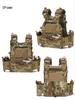 1000D Laser Cut MOLLE Quick Release Tactical Vest for Military and Wargames