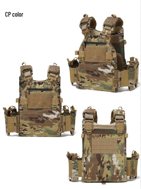 1000D Laser Cut MOLLE Quick Release Tactical Vest for Military and Wargames