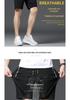 Men's Summer Cotton Knit Bermuda Shorts: Teen Sports Pants with Elastic Waistband for Beach & Casual Wear