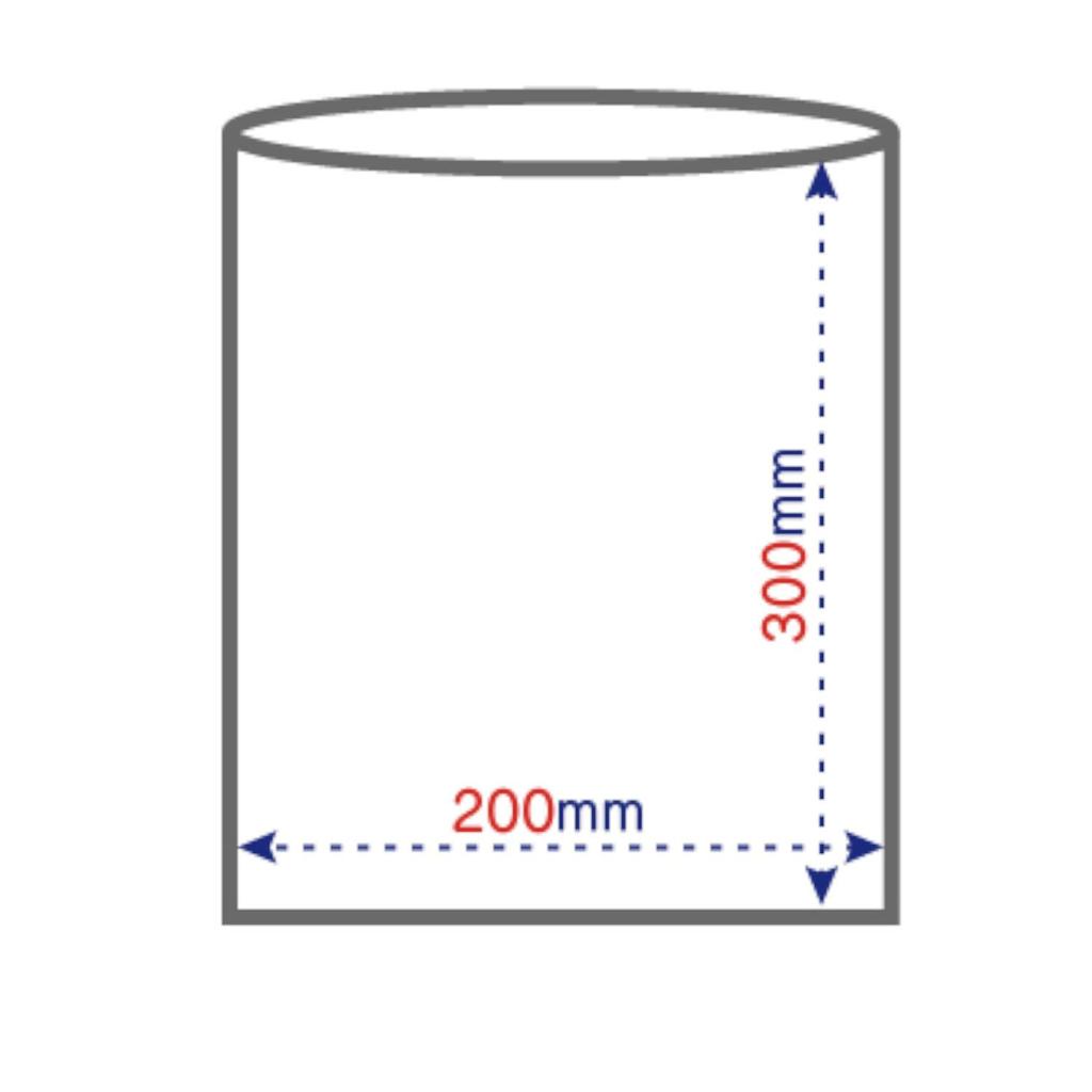 Oldi Extra Thick Plastic Standard Food Sanitation Act Compliant Width 20 x Height Thickness Thick and Very Durable Plastic Bag 50 Pieces Bag, Bag,