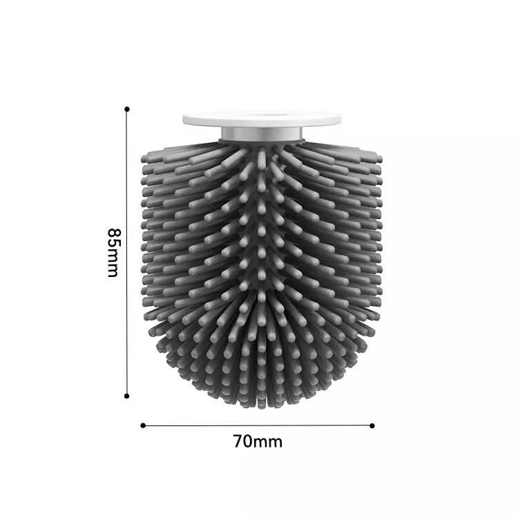 Suction Cup Toilet Brush: Punch-Free, No Dead Angle Cleaning Artifact